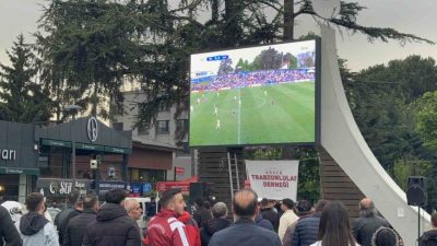 UEFA Gençlik Ligi’nde final maçına çıkan Trabzonspor’un bu karşılaşması Düzce’de