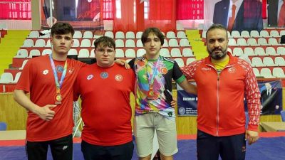 İşitme Engelli Güreş Büyükler, Gençler ve Yıldızlar Türkiye Şampiyonasında Düzceli