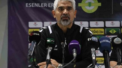 Kocaelispor Teknik Direktörü İsmet Taşdemir, Esenler Erokspor maçının ardından yaptığı