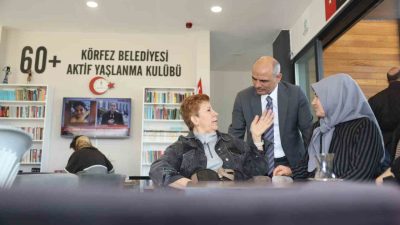 Körfez Belediyesi’nin Yarımca Sahili’nde hayata geçirdiği 60+ Aktif Yaşlanma Kulübü,