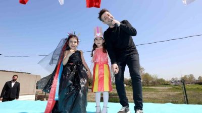 Başiskele’de Uluslararası Sıfır Atık Günü kapsamında Lemi Filozof, çocuklarla bir