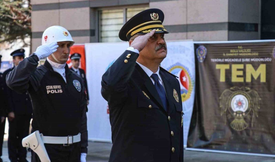Bolu’da Türk Polis Teşkilatı’nın 180. kuruluş yıldönümü törenle kutlandı. 10