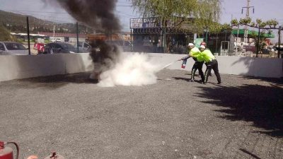 Kocaeli’de 55 polis memuruna yangın önleme ve söndürme teknikleri eğitimi