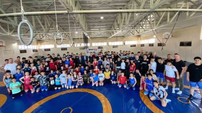 Sakarya Büyükşehir Belediyesi Spor Kulübü Başkanı Enes Zengin, Grekoromen Güreş