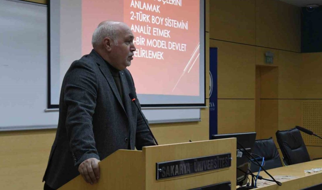 Sakarya Üniversitesinde “Türklerin Derin Kökleri” konuşuldu Sakarya Üniversitesinde (SAÜ) “Türklerin Derin Kökleri” adlı etkinlik düzenlendi. Sakarya