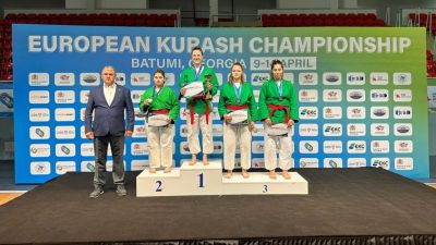 Sakarya Büyükşehir Belediyesi kuraş sporcusu, Gürcistan’daki Büyükler Avrupa Kuraş Şampiyonası’nda