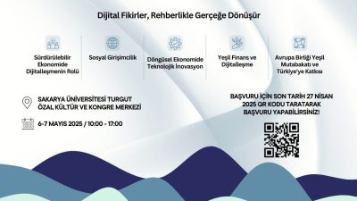 Sakarya Üniversitesi ev sahipliğinde 6-7 Mayıs 2025 tarihlerinde düzenlenecek panel