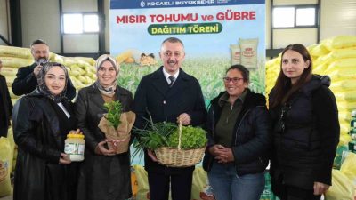 Kocaeli’de üreticilere yüzde 50 hibeli ilkbahar dönemi yem bitkisi tohumu