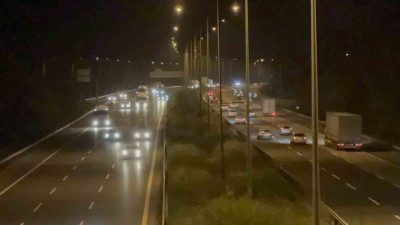 Ramazan Bayramı tatilinin ardından trafiğe takılmak istemeyenler Anadolu Otoyolu Düzce