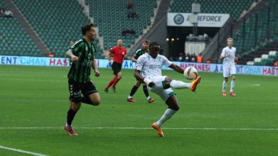 Trendyol 1. Lig’in 36. haftasında Kocaelispor, konuk ettiği Boluspor’a 4-3