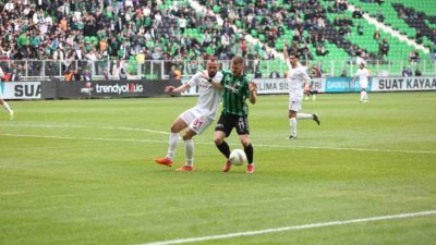 Trendyol 1. Lig’in 34. haftasında Sakaryaspor, sahasında karşılaştığı Pendikspor’u 1-0