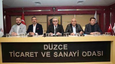 Düzce Ticaret ve Sanayi Odası (DTSO) Başkanı Erdoğan Bıyık, odanın