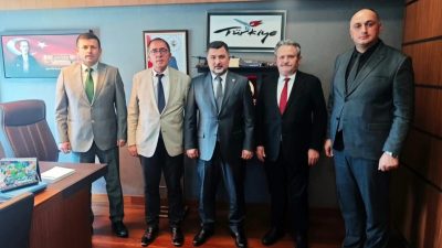 MHP Düzce İl Başkanı İlhami Caboğlu ve Cumayeri Belediye Başkanı