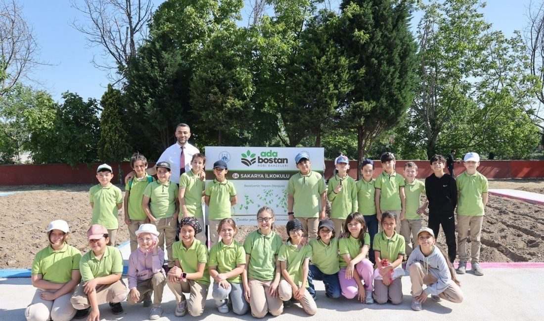 Adapazarı Belediyesi tarafından Köprübaşı Mahallesi’nde hayata geçirilen Ada Bostan Hobi