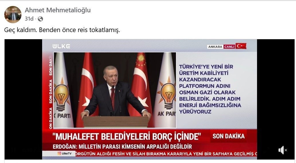 Volkan Konak’ın vefatına yönelik sözleriyle tepki çeken eski Çatalca Müftüsü