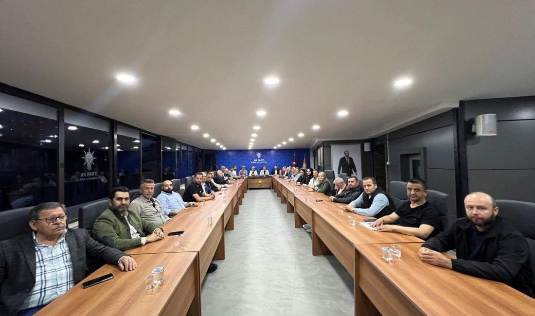 AK Parti’de hedef Bilecik AK Parti İl Başkanı Serkan Yıldırım’ın başkanlığında haftalık olağan toplantı