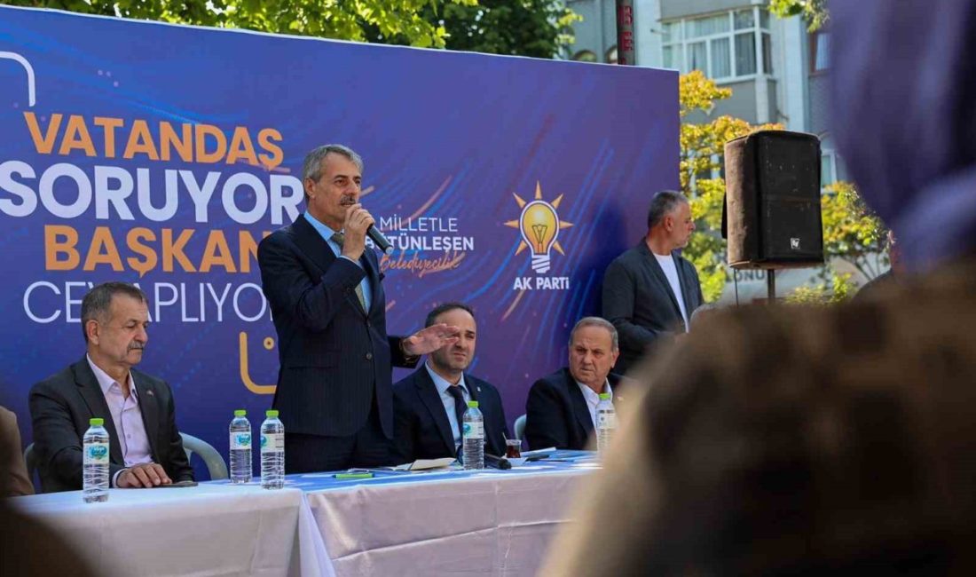 Sakarya Büyükşehir Belediye Başkanı Yusuf Alemdar, ‘Vatandaş Soruyor, Başkan Cevaplıyor’