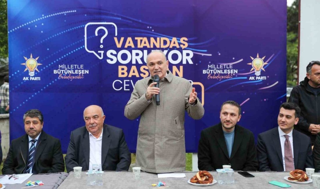 Düzce’de ‘Vatandaş Soruyor, Başkan Cevaplıyor’ programı Karaca Mahallesi ile devam