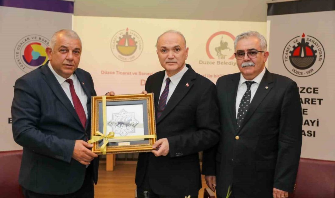 Düzce Ticaret ve Sanayi Odası’nın yılda iki kez düzenlediği Toplu