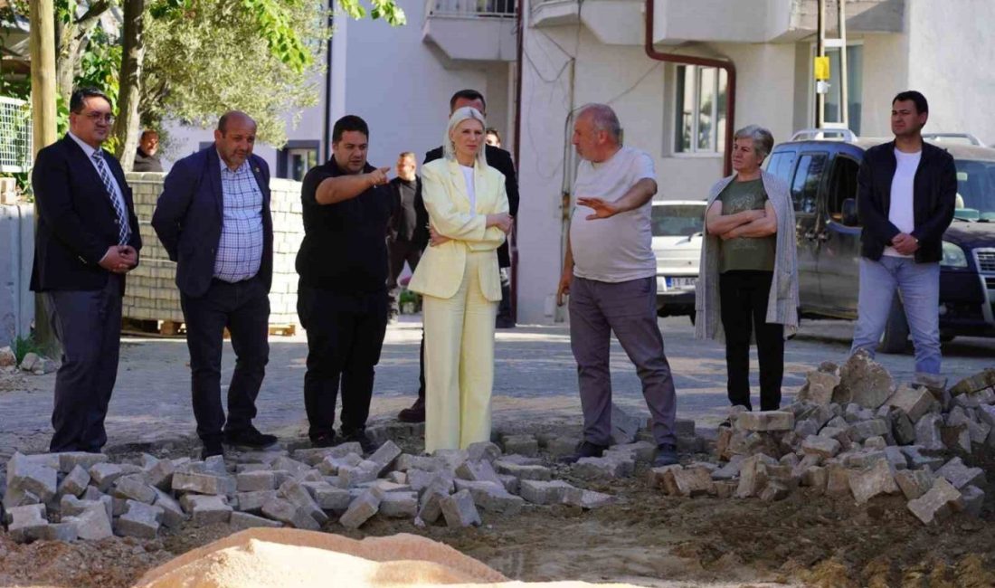 Başkan Subaşı, sahada çalışmaları inceledi Bilecik Belediye Başkanı Melek Mızrak Subaşı, belediye tarafından Cumhuriyet Mahallesinde