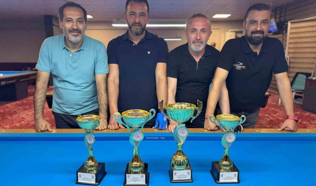 Bilardoda şampiyon Kahraman oldu Düzce Gençlik ve Spor İl Müdürlüğü ile Bilardo İl Temsilciliğinin