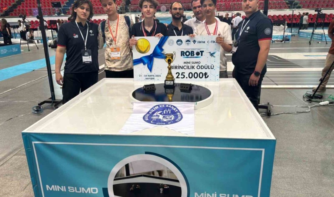 Bilecik Borsa İstanbul Bilim ve Sanat Merkezi öğrencileri ’Mini Sumo