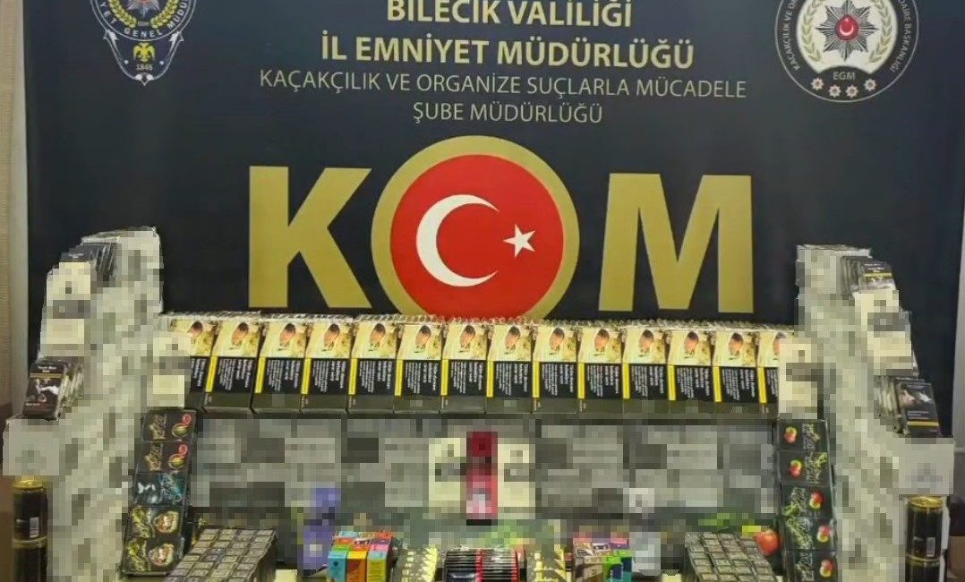 Bilecik’in Bozüyük ilçesinde yasa dışı ürün ticaretine büyük darbe vurulurken,