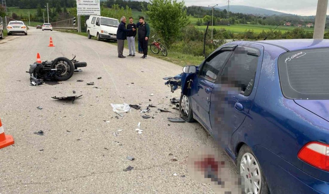 Bolu’da feci kaza: 2’si ağır 6 yaralı Bolu’da otomobil ile motosikletin çarpışması sonucu meydana gelen kazada 2’si