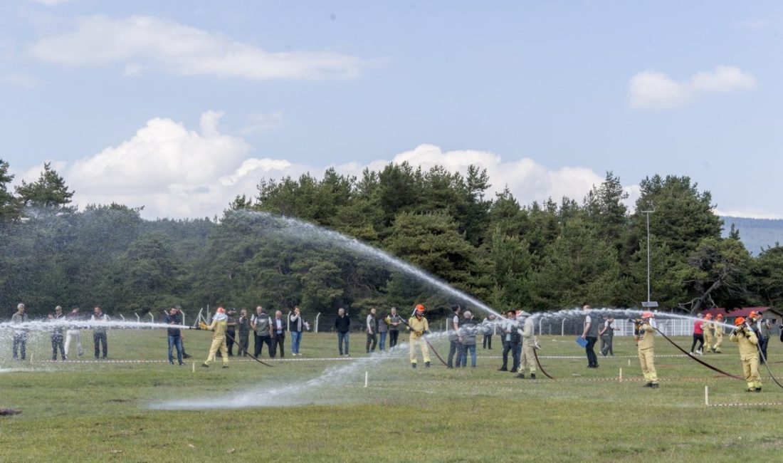 Bolu Orman Bölge Müdürlüğü tarafından düzenlenen “Orman Yangınlarıyla Mücadelede En
