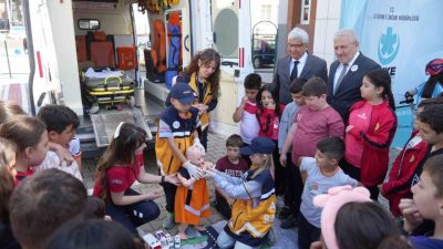 Kastamonu’da yürütülen program çerçevesinde öğrencilere sağlıklı yaşam alışkanlıkları kazanması ve