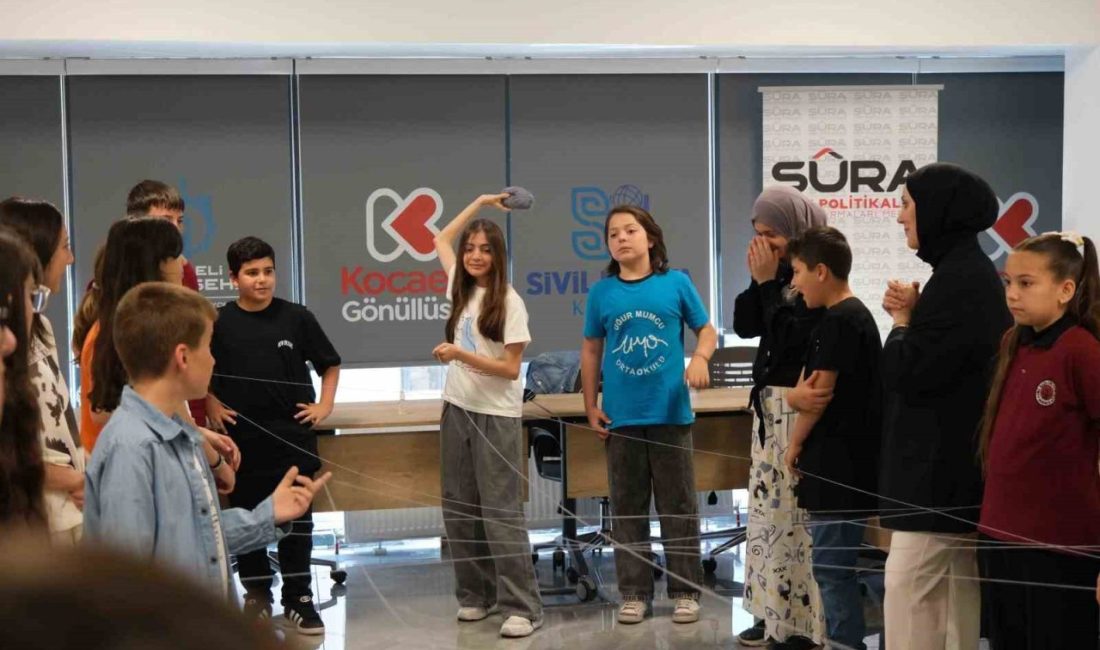Kocaeli’de çocukların şehir hakkındaki görüşlerini dinlemek ve kent politikalarına yansıtmak