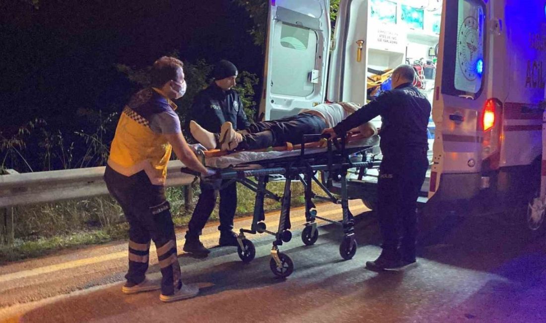 D-100’de gece yarısı zincirleme kaza: 4 yaralı D-100 kara yolunun Kocaeli geçişinde gece saatlerinde kamyon ve iki