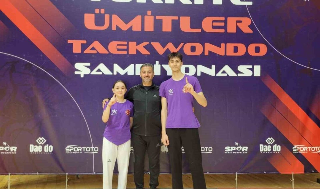 Damla Nur Yılmaz ve Emir Perçin Milli takımda DÜZCE(İHA) – Düzceli Taekwondo milli sporcuları Damla Nur Yılmaz ve