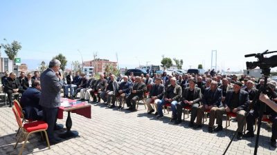 Dilovası Belediye Başkanı Ramazan Ömeroğlu, Diliskelesi Kültür Merkezi’nin mahallenin kültürel