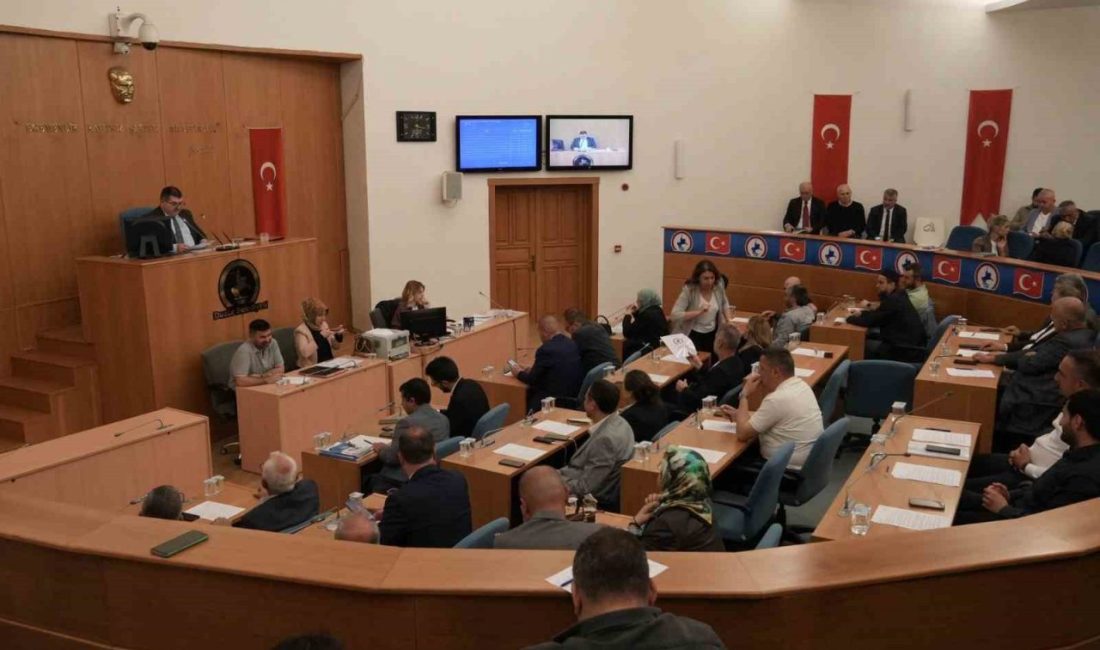 Düzce Belediye Meclisi’nin Mayıs ayı ilk oturumunda 26 gündem maddesi