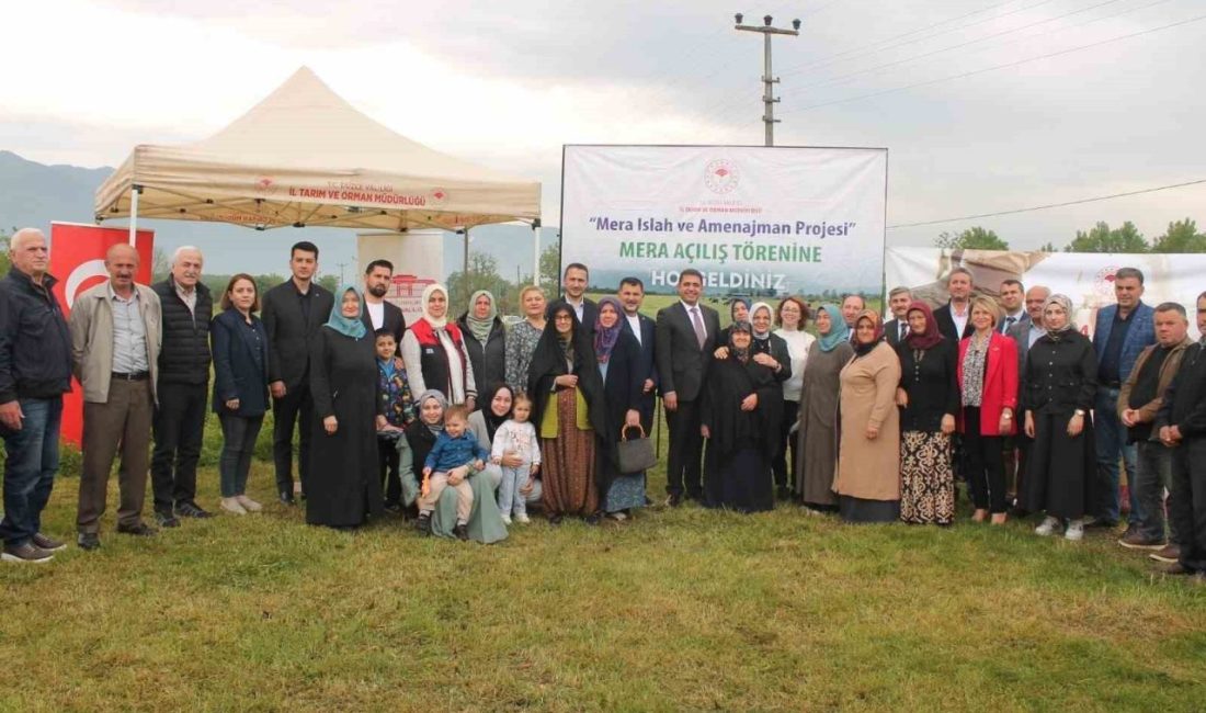 Düzce’de ıslahı tamamlanan meralar hizmete açıldı Düzce İl Tarım ve Orman Müdürlüğü tarafından ıslah çalışmaları tamamlanan