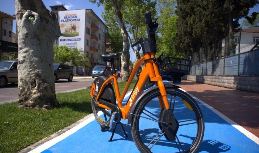 Elektirikli bisiklet Tripy’lere bahar indirimi: Dakika ücreti 2 TL Sakarya’da Tripy elektrikli bisikletlerde 2-11 Mayıs tarihleri arasında açılış ve