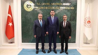 Erenler Belediye Başkanı Şenol Dinç, BBP Genel Başkanı Mustafa Destici