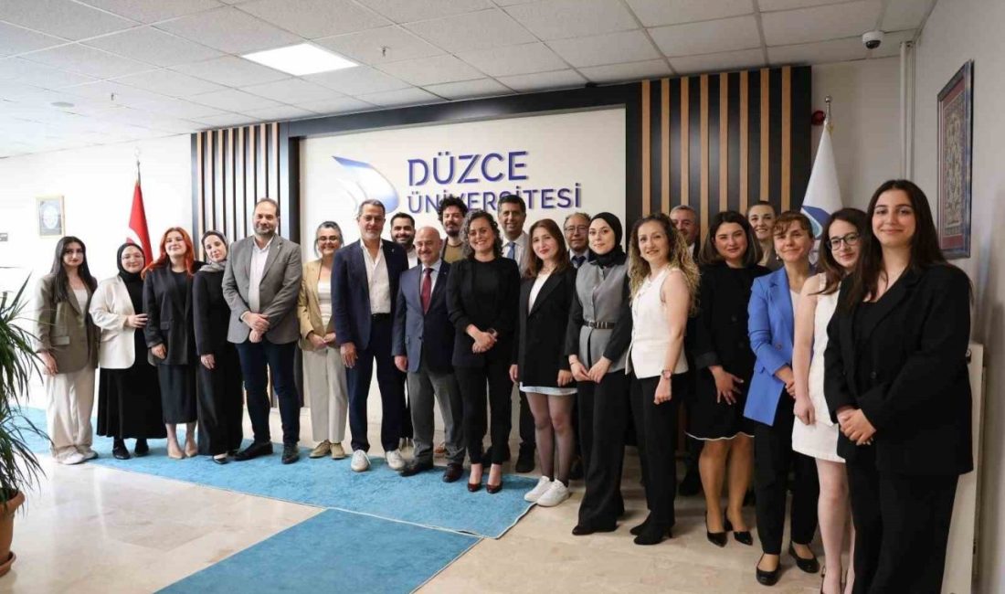 Fikir projesi yarışması ödül töreni gerçekleştirildi Düzce Üniversitesi bünyesinde, Kentsel Ekosistemler için Sürdürülebilir Su ve Enerji