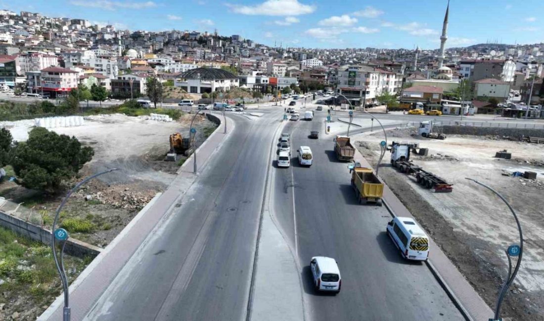 Gebze Ankara Caddesi’nde kavşaklar yenileniyor Kocaeli Büyükşehir Belediyesi, Gebze Beylikbağı Mahallesi’ne ulaşımı sağlayan Ankara Caddesi’nde