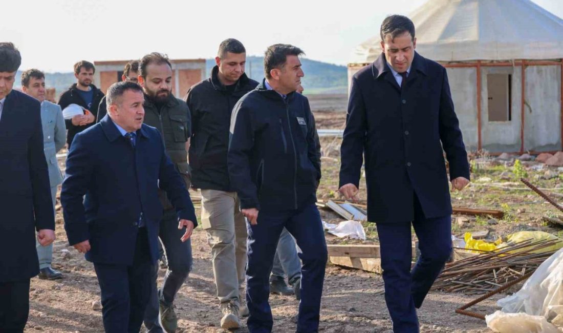 Gençlik Kampı ve Oba Kültürü Tematik Parkı’nda çalışmalar hızla devam ediyor Bilecik Valisi Şefik Aygöl, Söğüt ilçesinde yapımı devam eden Gençlik