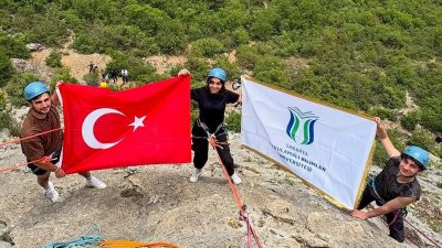 SUBÜ Dağcılık ve Doğa Sporları Topluluğu, Geyve’de deneyimli eğitmenler eşliğinde