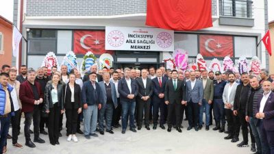 Geyve’nin İnciksuyu Mahallesi’nde açılan yeni Aile Sağlığı Merkezi ile ilçedeki