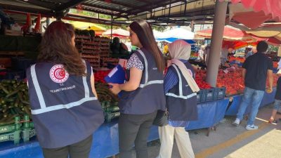 Bolu Ticaret İl Müdürlüğü ekipleri gıda satışı yapan yerlere yönelik
