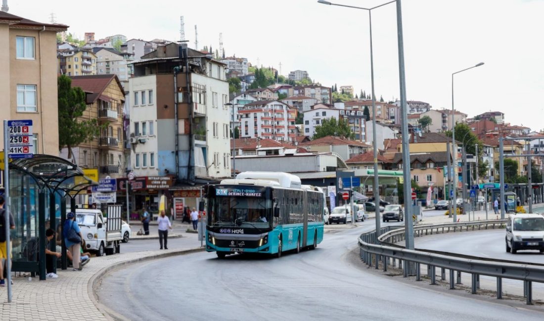 Kocaeli Büyükşehir Belediyesi, 4 ilçeyi birbirine bağlayan Hat 41K, “Gittiğin