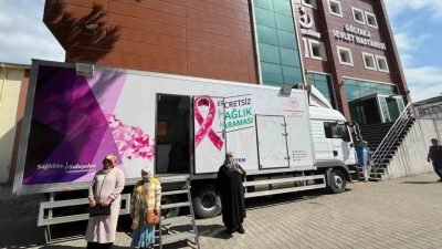 DÜZCE(İHA) – Düzce Sağlık Müdürlüğü bünyesinde bulunan mobil kanser tarama