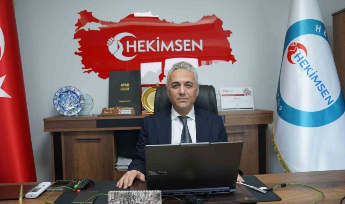 HEKİMSEN Genel Başkanı Dr. Adil Kurban, hazırlanan Hekimlik Meslek Kanun