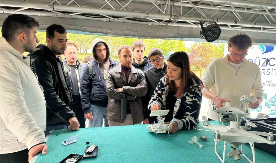 İHA kullanımını öğrendiler Düzce Üniversitesi Sürekli Eğitim Merkezi (DÜSEM) ve Orman Fakültesi Orman