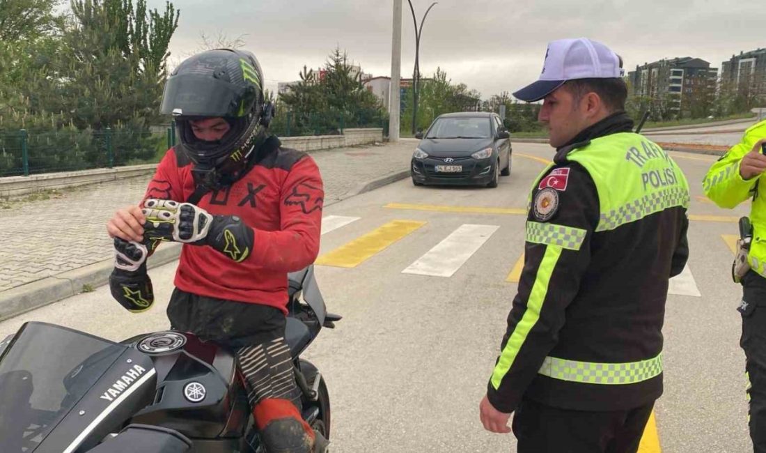 Bolu’da sosyal medya hesabında tehlikeli motosiklet kullandığı görüntüleri paylaşan sürücü,