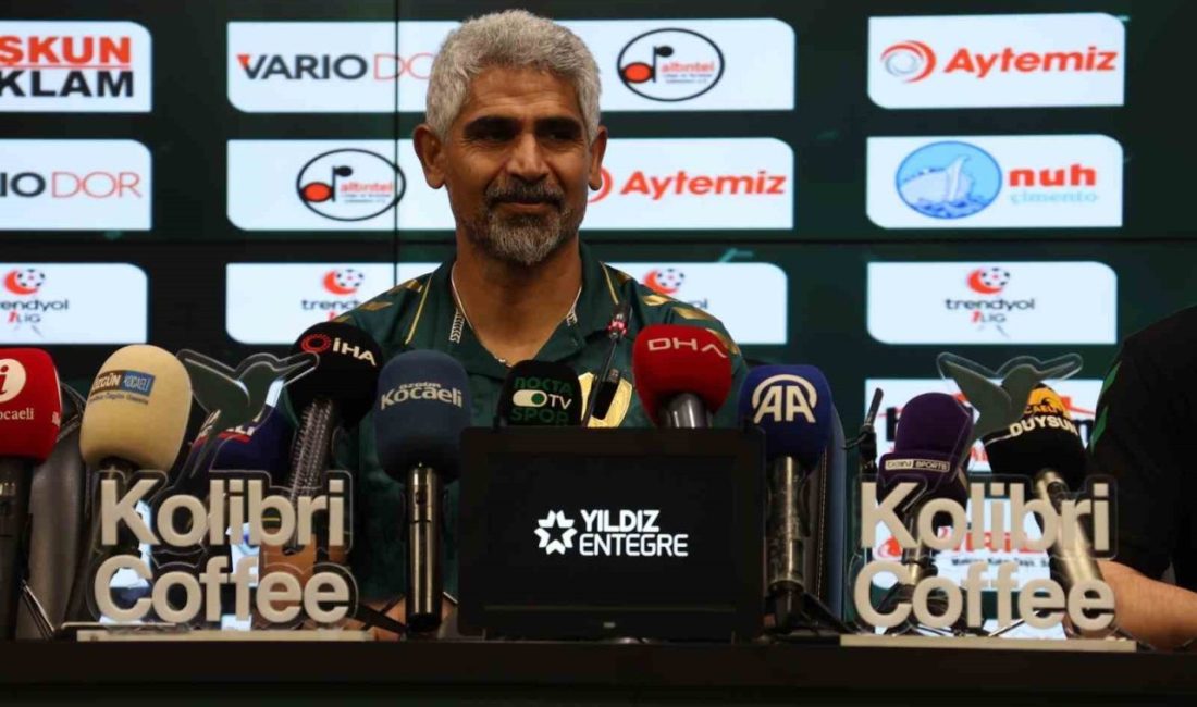 Trendyol 1. Lig’de şampiyon olarak Süper Lig’e yükselen Kocaelispor’da, Teknik